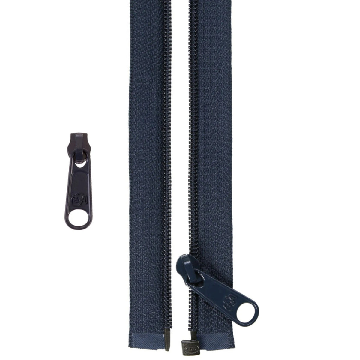ByAnnie - 50” Separating Zipper + Extra Slide - Navy – Paisleys Quilt Shop