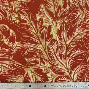 Acanthus Scroll - Red
