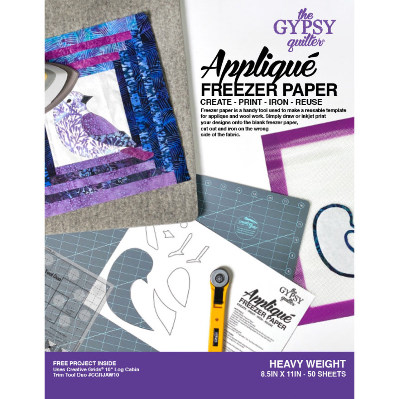 Applique Freezer Paper by Gypsy Quilter