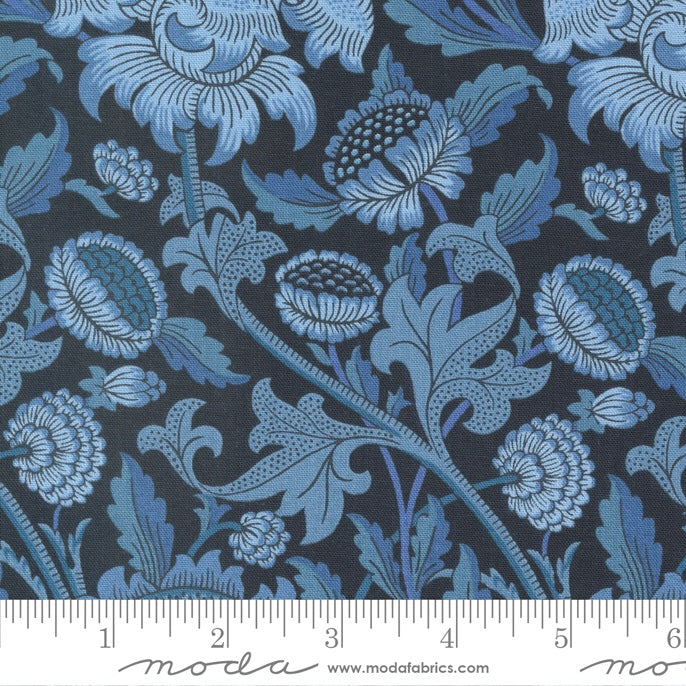 Morris Meadow - Wey Florals - Kelmscott Blue