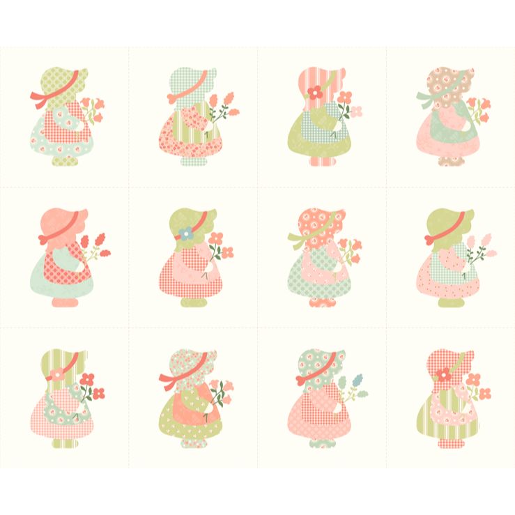 Sunbonnet - 36” Panel - Porcelain