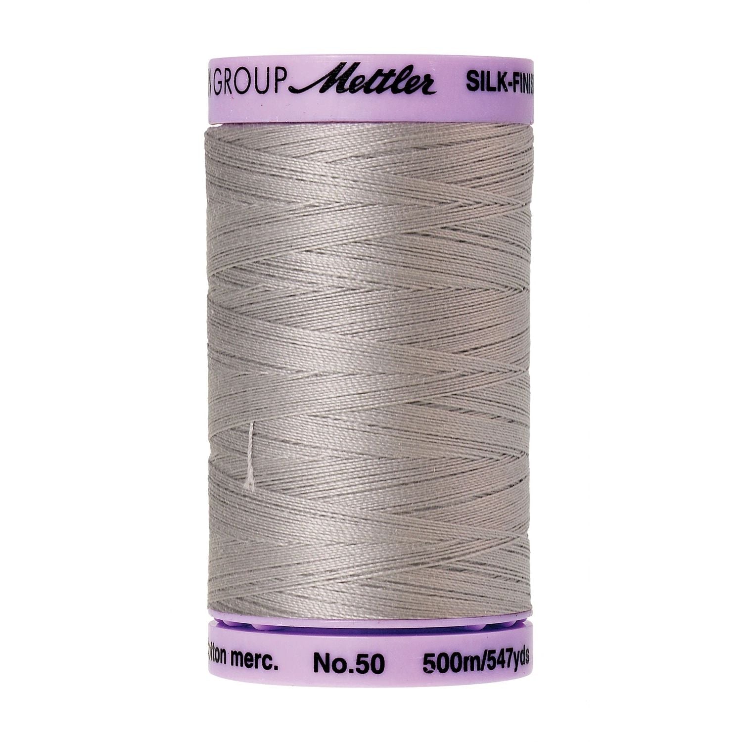 Mettler Cotton 50wt Thread - 500mt - 0331 - Ash Mist – Paisleys Quilt Shop