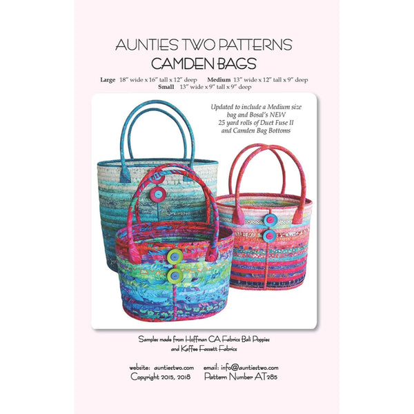 Aunties Two Pattern - Camden Bags