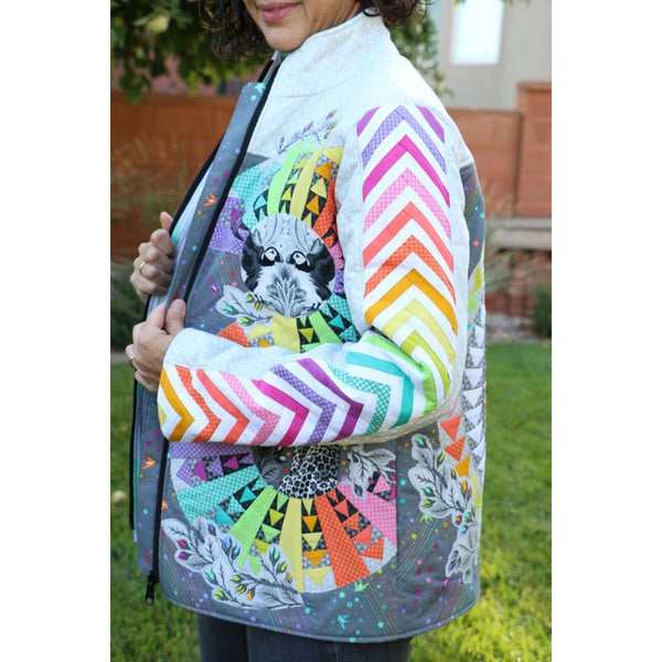 ByAnnie Pattern - Bella Quilt Coat Accent Sleeves