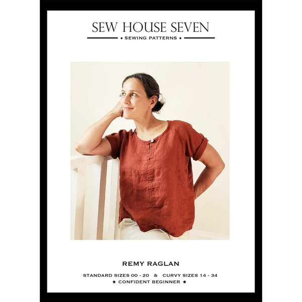 Sew House Seven Pattern - Remy Raglan Top