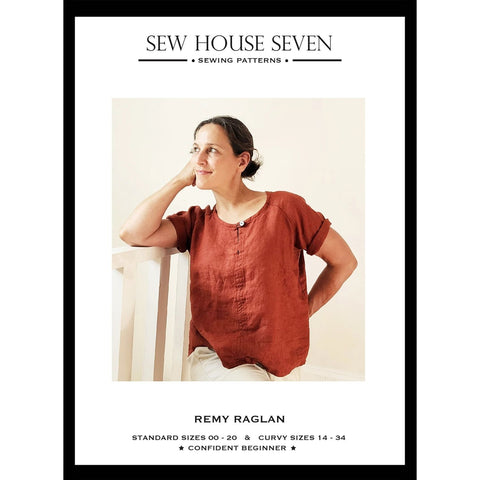 Sew House Seven Pattern - Remy Raglan Top