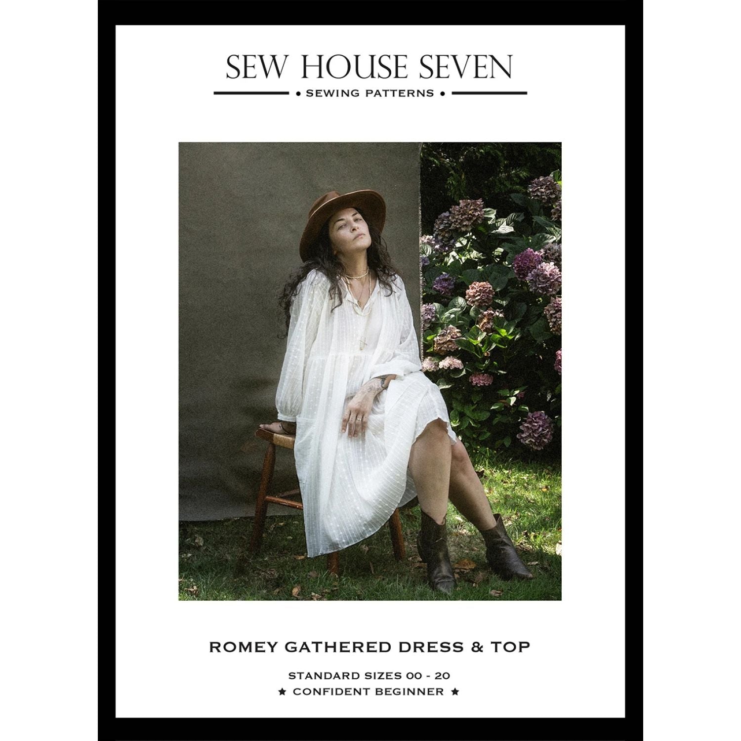 Sew House Seven Pattern - Romey Gathered Dress & Top - Sizes 0 - 20