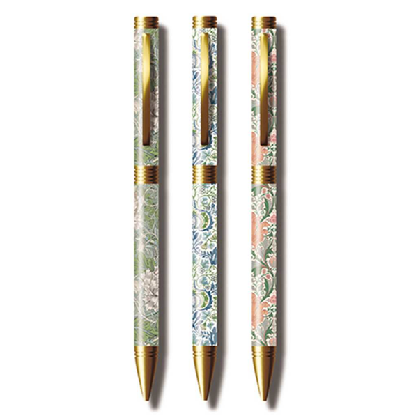 Ballpoint Pens - Morris&Co. - 3pc Pimpernel, Bellflower, Helena