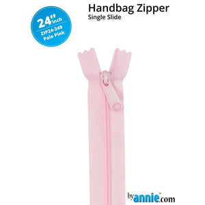 ByAnnie - 24” Single Slide Zipper - Pale Pink