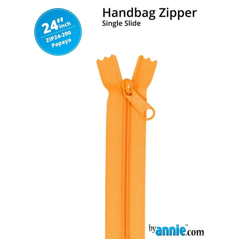 ByAnnie - 24” Single Slide Zipper - Papaya