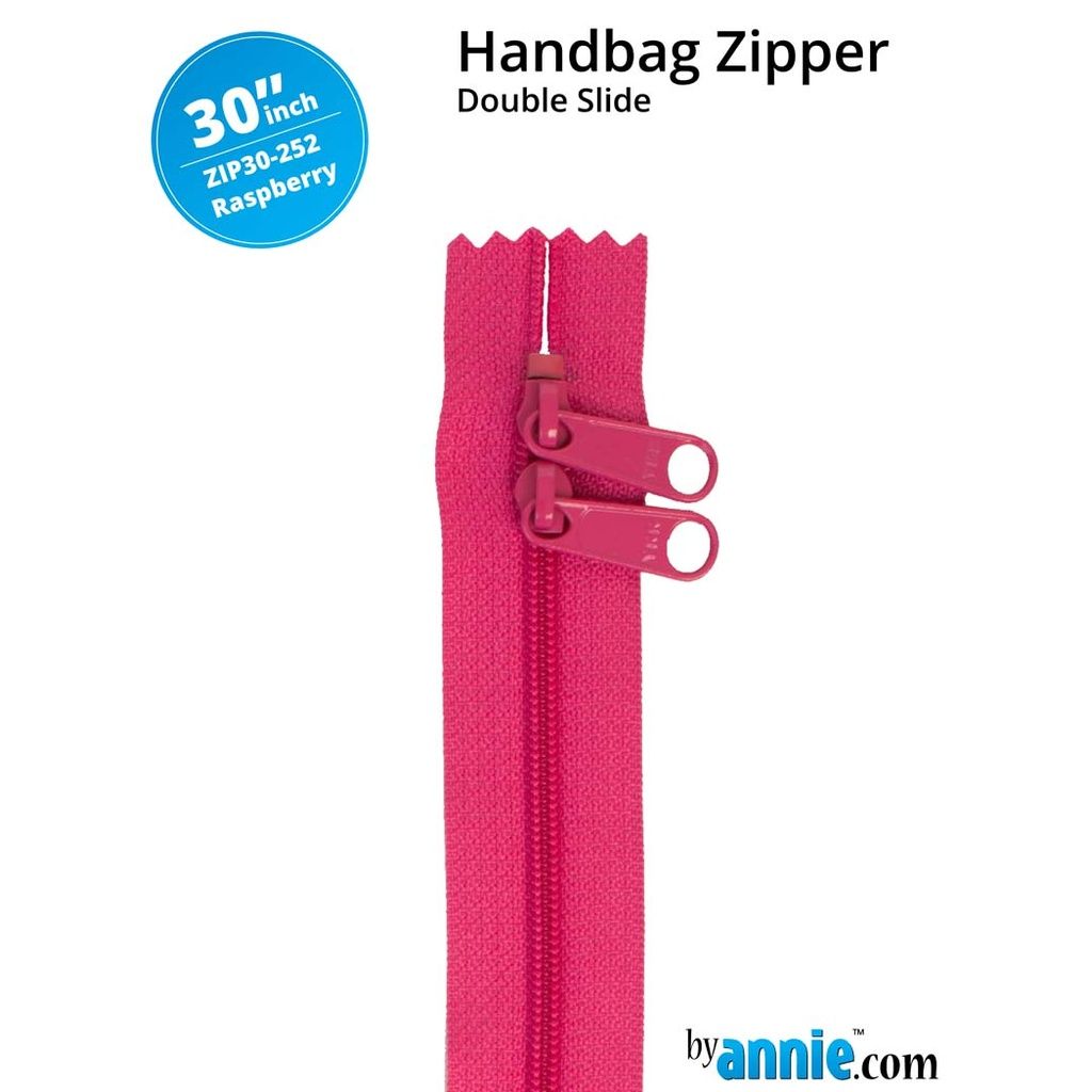 ByAnnie - 30” Single Slide Zipper - Raspberry