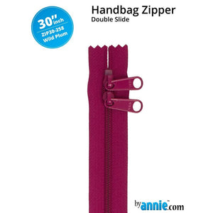 ByAnnie - 30” Single Slide Zipper - Wild Plum