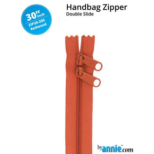 ByAnnie - 30” Single Slide Zipper - Redwood