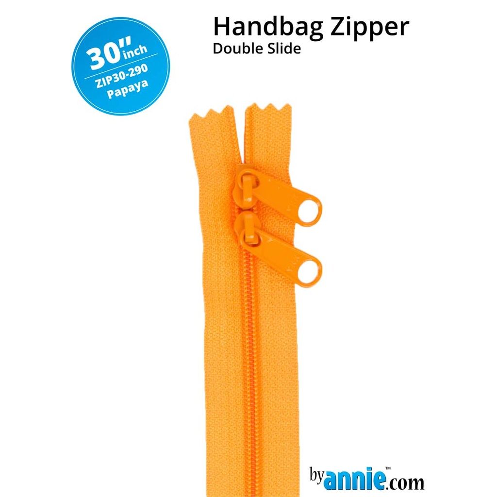 ByAnnie - 30” Single Slide Zipper - Papaya