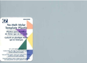 No Melt Clear Mylar Template Plastic
