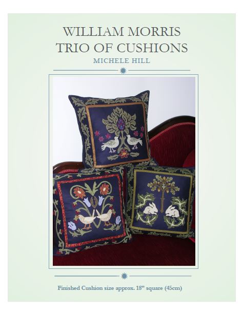 Michele Hill Pattern - Trio of Cushions - 18" square