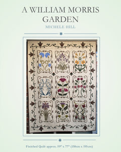 Michele Hill Pattern - A William Morris Garden - 59"x77"