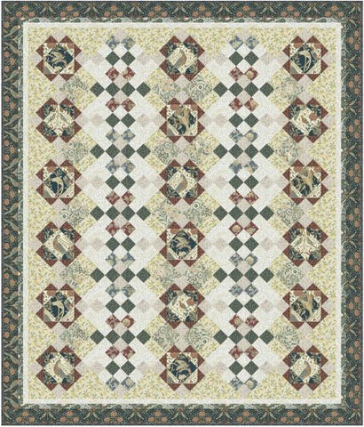 Orkney Squared Up - Quilt Top Kit - 73.5"x86.5" - Confident Beginner
