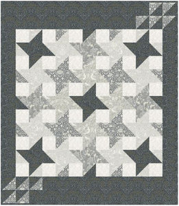 Starry Night Quit - Quilt Top Kit -52"x60" - Beginner