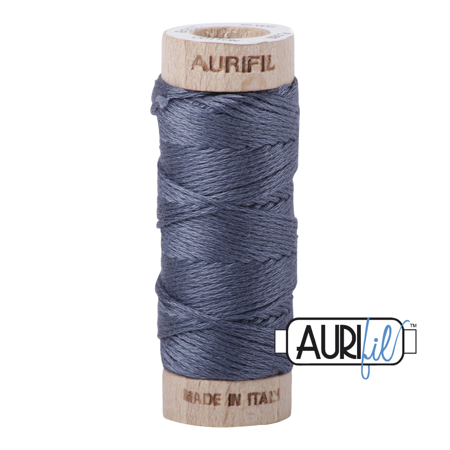 Aurifil Cotton Floss 6 Strand - 18yd - 1158 - Medium Gray