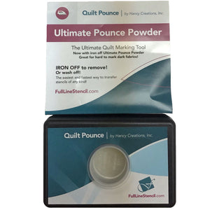 Pounce Pad With Iron-off White Chalk