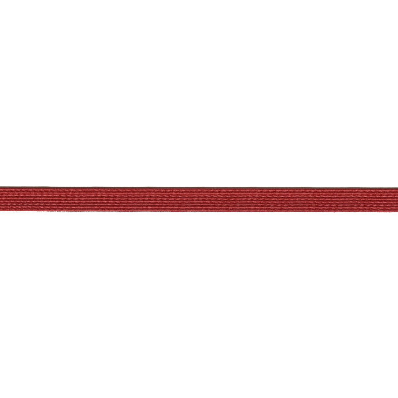 Flat Elastic - Red - 1/4" (6mm) - 5yd