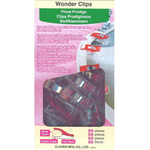 Wonder Clips - Small - 50 pc - Red