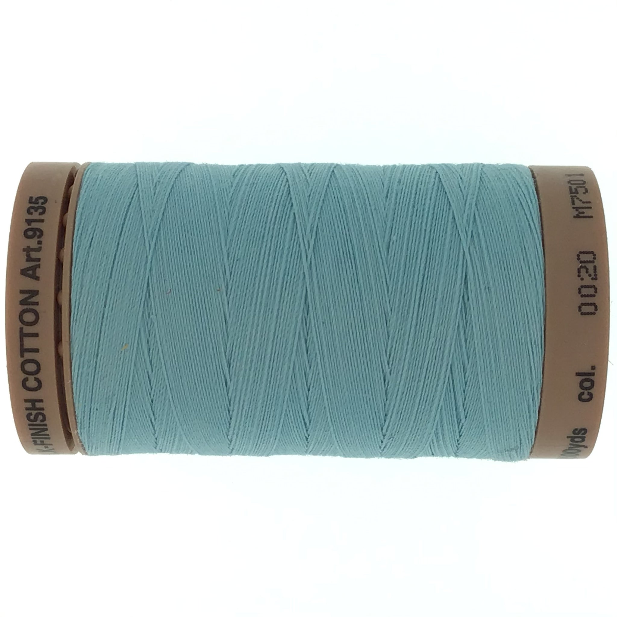 Mettler Cotton 40wt Thread - 457mt - 0020 - Light Teal