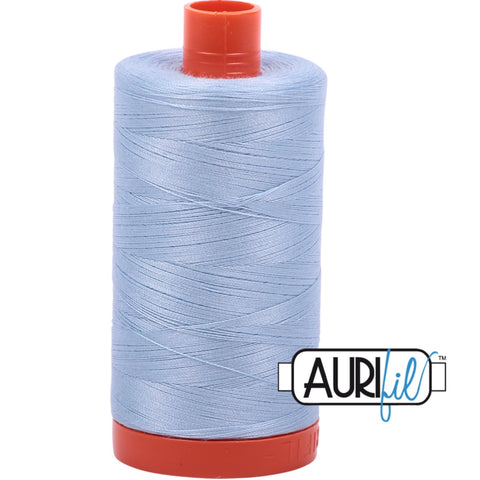 Aurifil Cotton 50wt Thread - 1300 mt - 2710 - Light Robins Egg