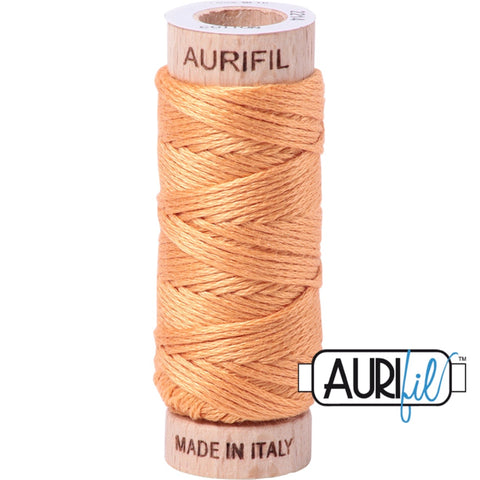 Aurifil Cotton Floss 6 Strand - 18yd - 2214 - Golden Honey