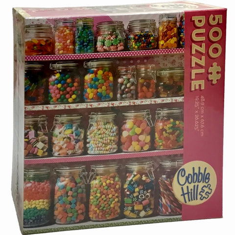 Candy Shelf 500 Piece Puzzle