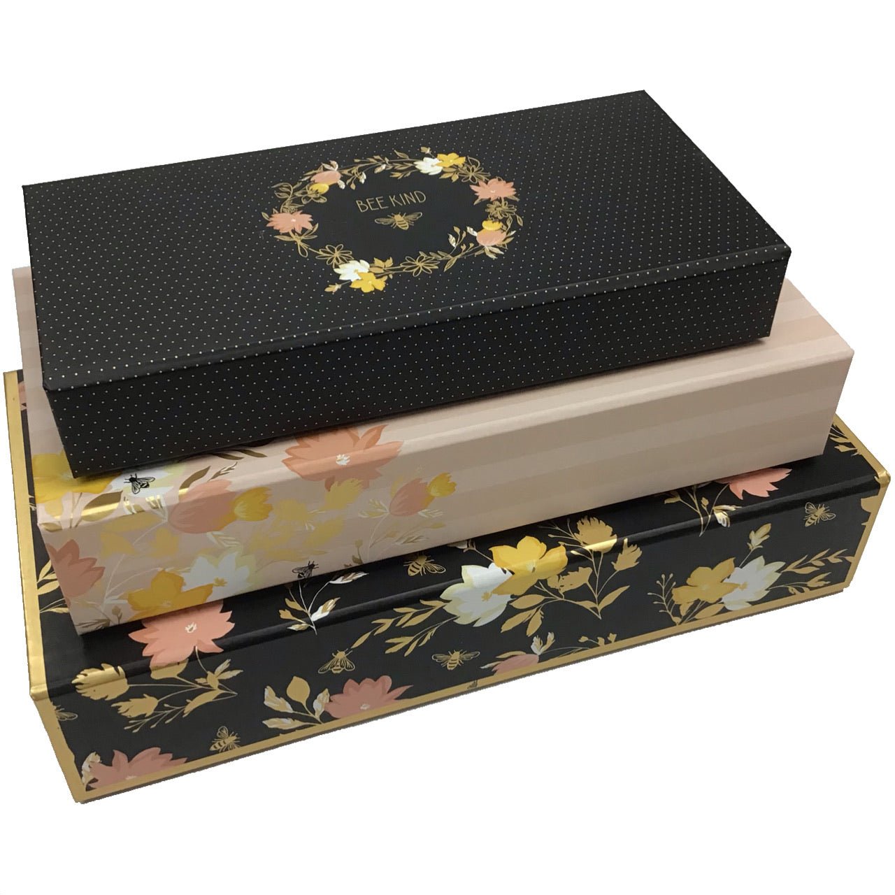 Busy Bee Pencil Box - Set of 3