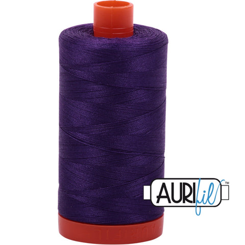 Aurifil Cotton 50wt Thread - 1300 mt - 2545 - Medium Purple