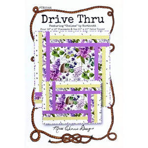 Placemat & Table Topper Pattern - Drive Thru