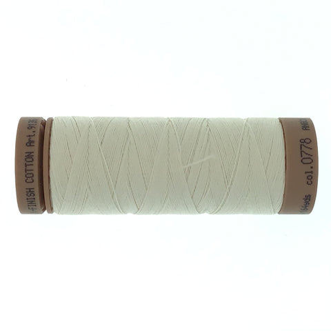 Mettler Cotton 40wt Thread - 150mt - 0778 - Cream