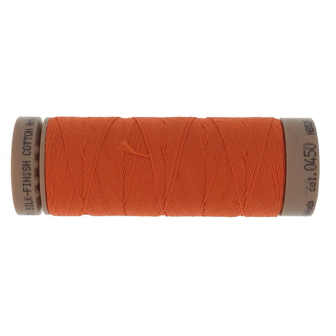 Mettler Cotton 40wt Thread - 150mt - 0450 - Orange