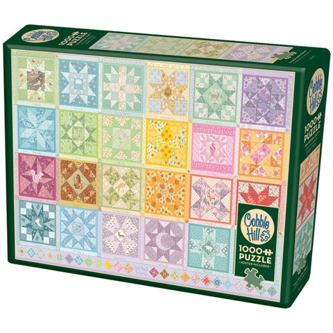 Star Seasons Quilt 1000 Piece Puzzle