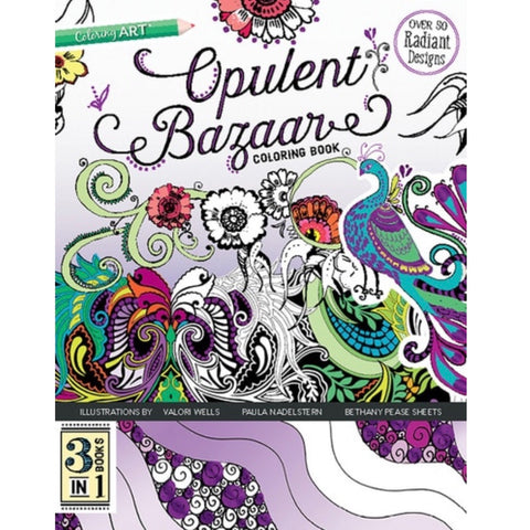 Opulent Bazaar - Coloring Book