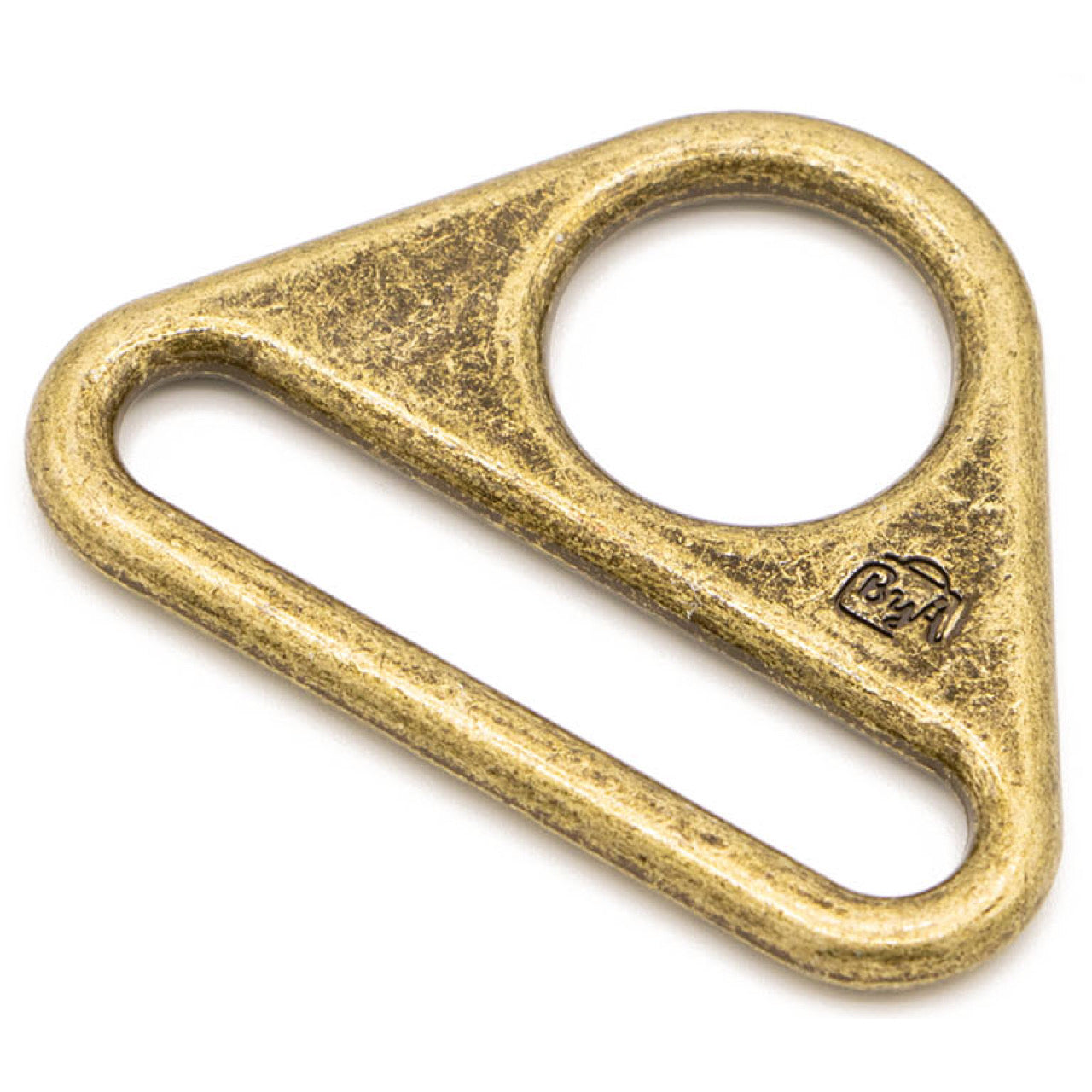 ByAnnie Hardware - 1.5” Triangle Ring - Set of 2 - Brass
