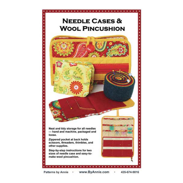 ByAnnie Pattern - Needle Cases & Wool Pincushion