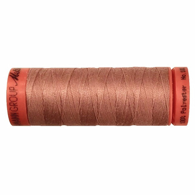 Mettler 100% Polyester Thread - 100mt- 0638 - Dusty Pink