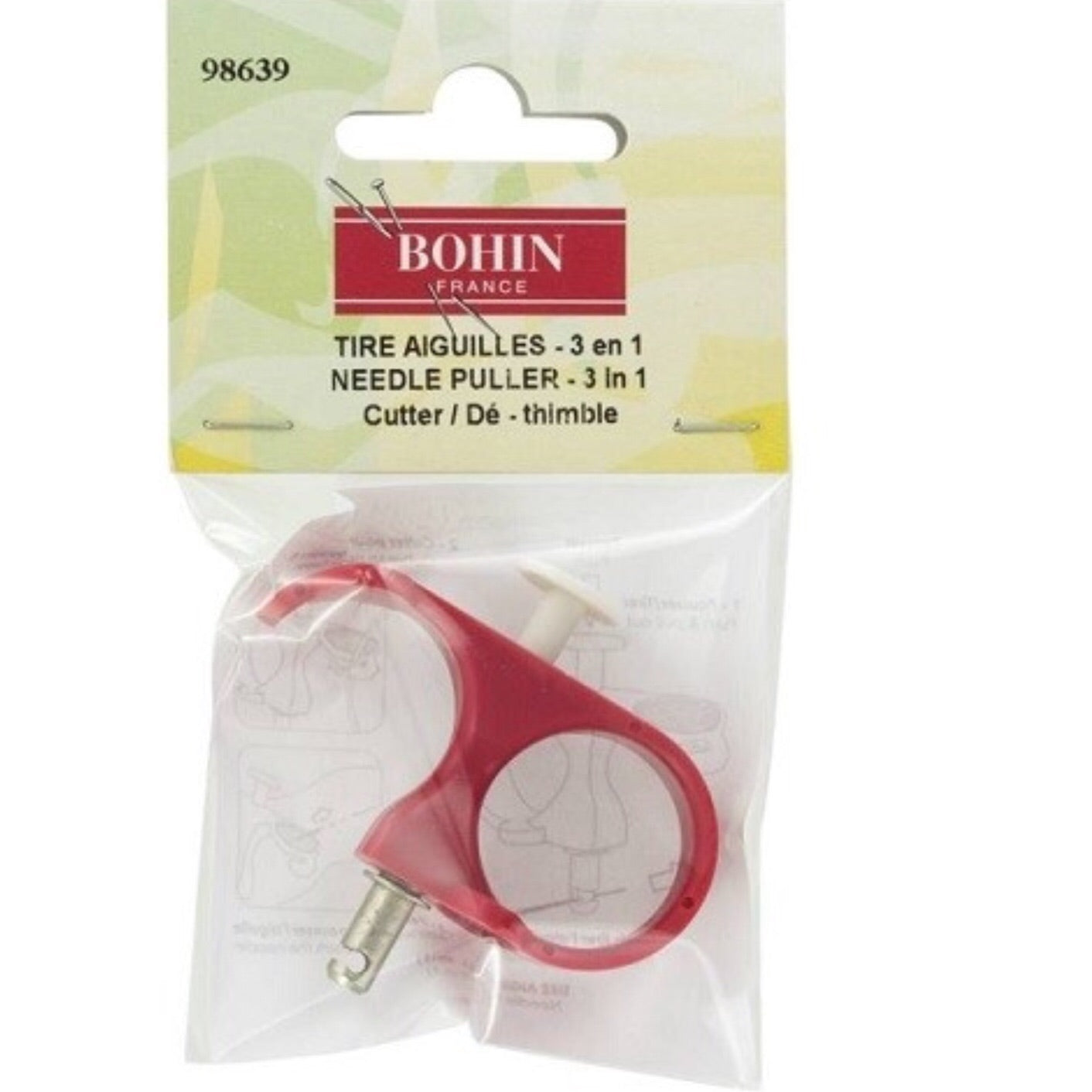Bohin 3-in-1 Needle Puller