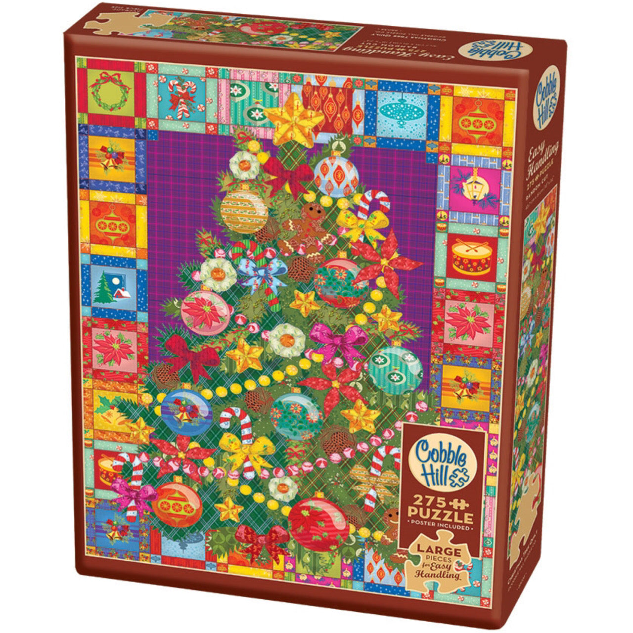 Christmas Tree Quilt 275 Piece Puzzle