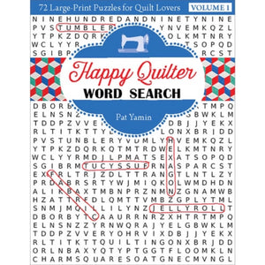 Happy Quilter Word Search - Volume 1
