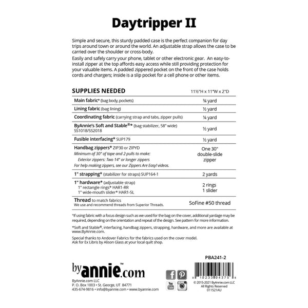 ByAnnie Pattern - Day Tripper 2.0