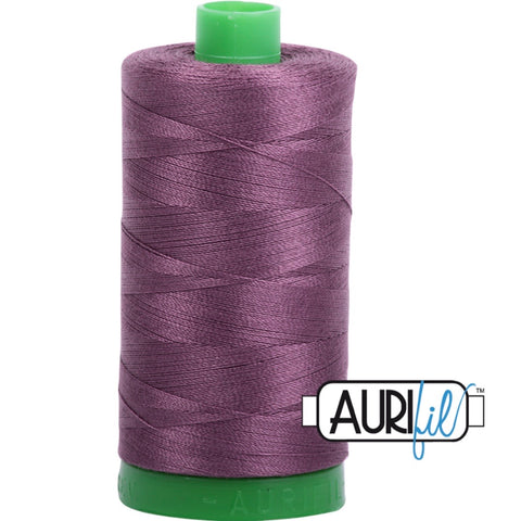 Aurifil Cotton 40wt Thread - 1000 mt - 2568 - Mulberry