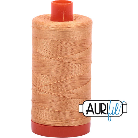 Aurifil Cotton 50wt Thread - 1300 mt - 2214 - Golden Honey