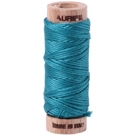 Aurifil Cotton Floss 6 Strand - 18yd - 4182 - Medium Turquoise