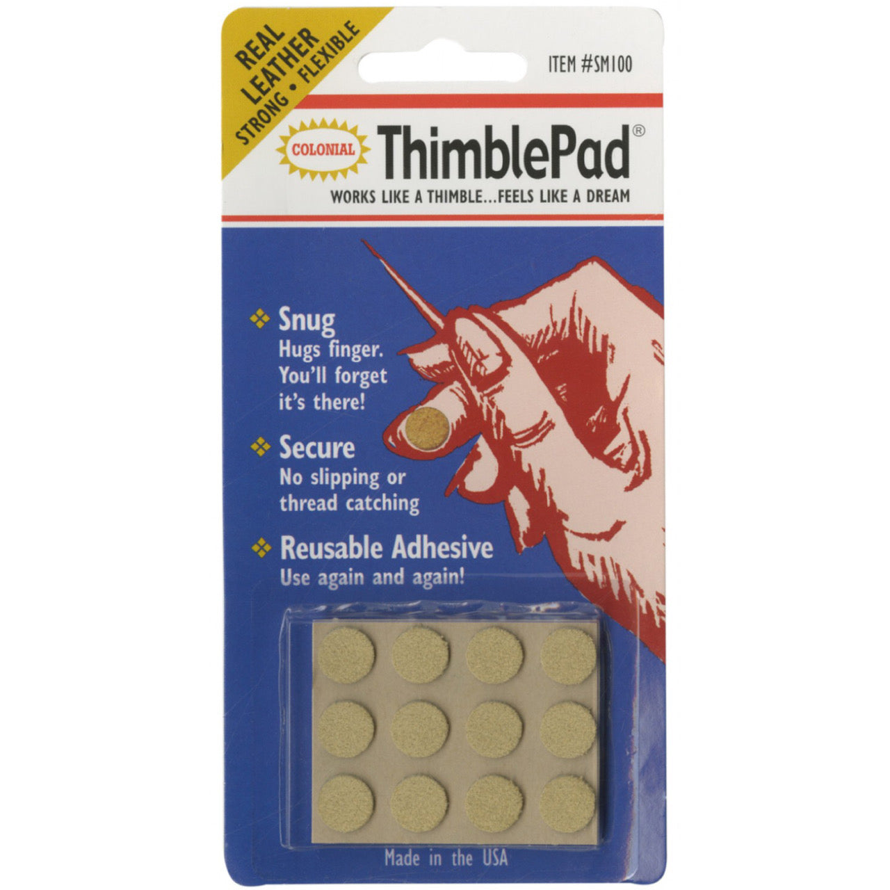 Thimble Pad - Leather