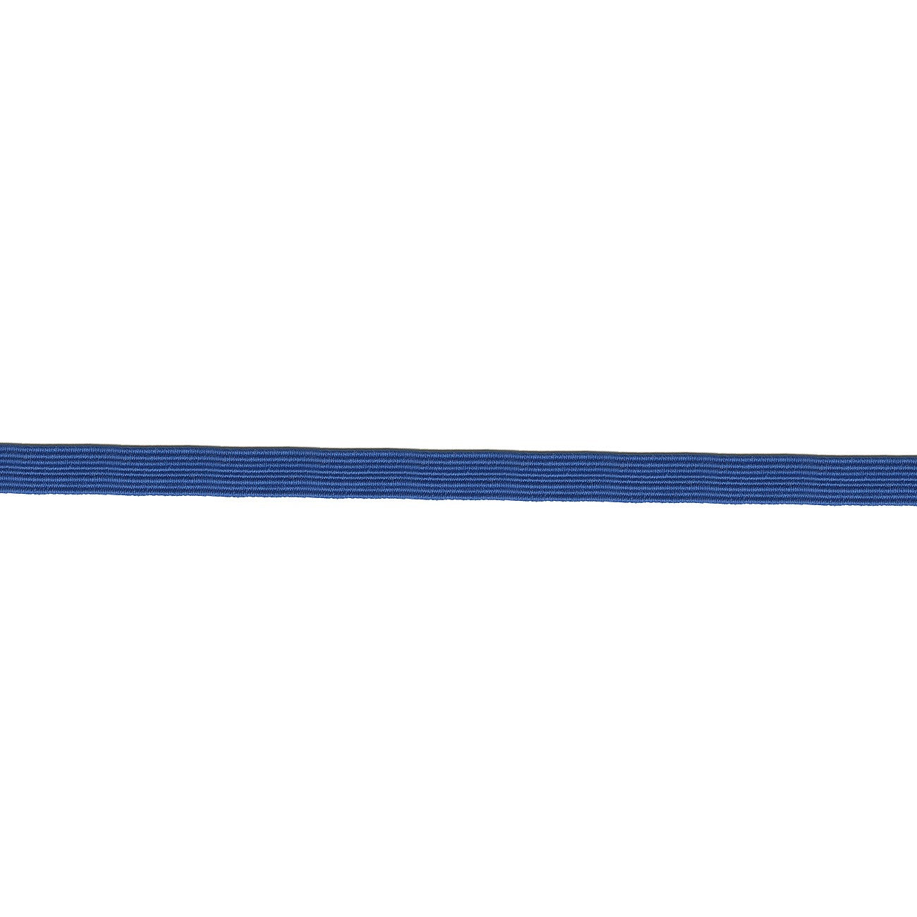 Flat Elastic - Blue - 1/4" (6mm) - 5yd